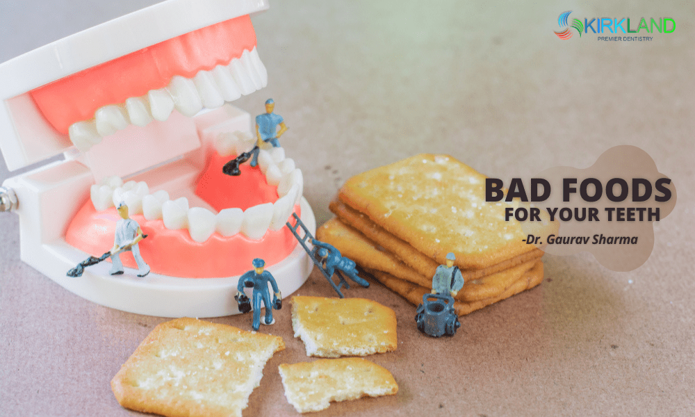 Bad foods for teeth