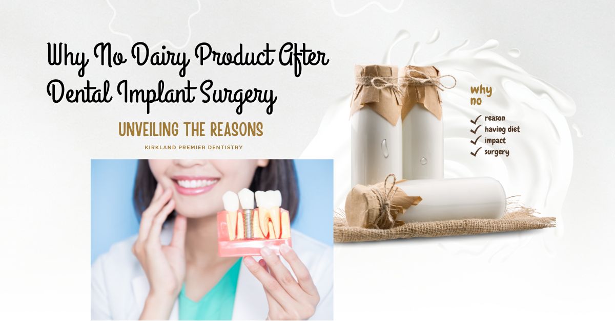 Dairy Products After Dental Implant
